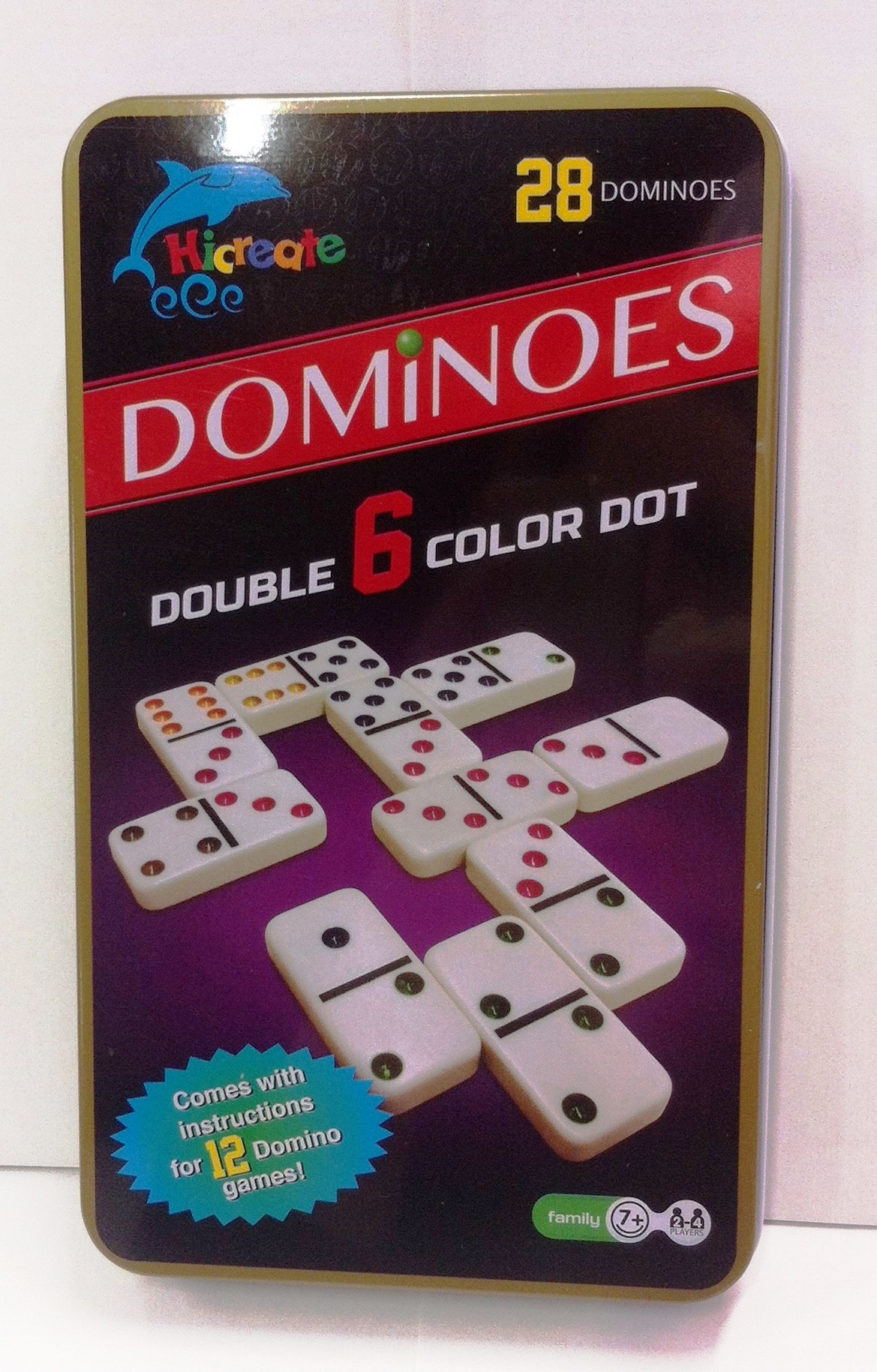 Домино в жестяной коробке (Dominoes) Hicreate: цена, описание, отзывы