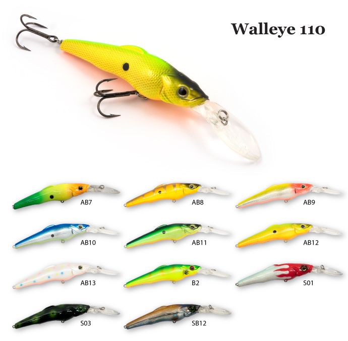 Воблер Raiden Walleye 110 26 гр. AB8: цена, описание, отзывы