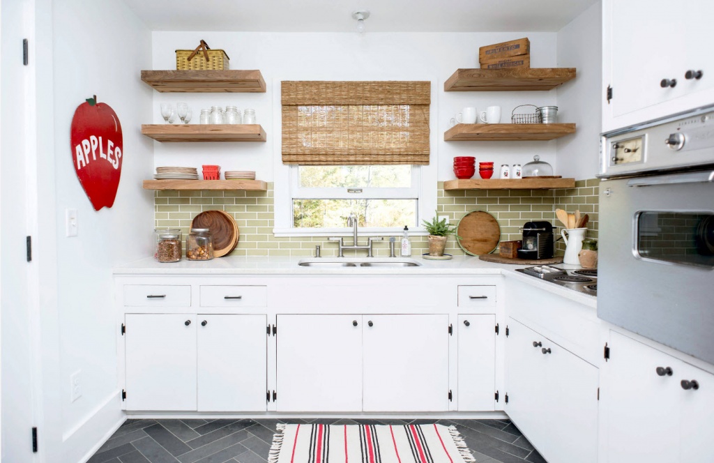 Полки для кухни: виды. дизайн, материалы - Дизайн Вашего Дома