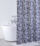 Красиво и практично: выбираем шторки для ванной комнаты