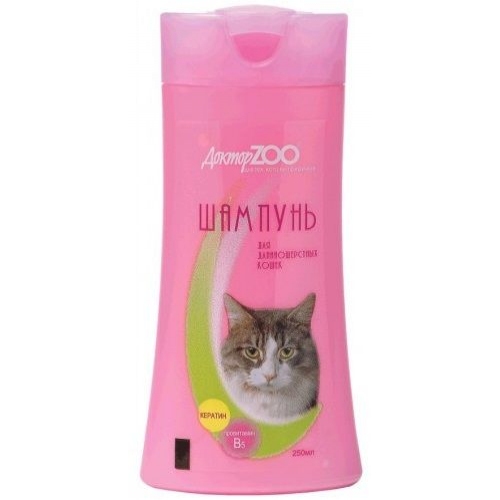 Купить Шампунь Доктор ЗОО  для длинношерстных кошек 250мл в интернет-магазине Ravta – самая низкая цена