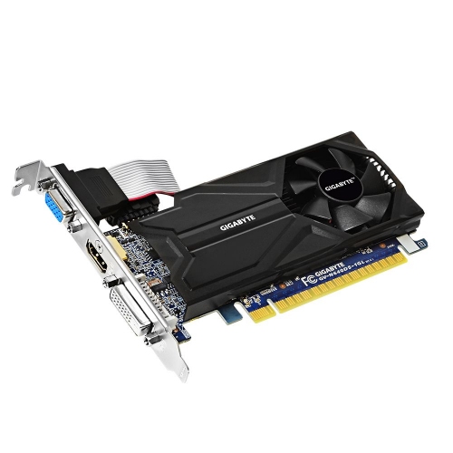 Купить Видеокарта Gigabyte PCI-E nVidia GV-N640D5-1GL GeForce GT 640 1024Mb 64bit DDR5 1045/5000 DVI/HDMI/C в интернет-магазине Ravta – самая низкая цена
