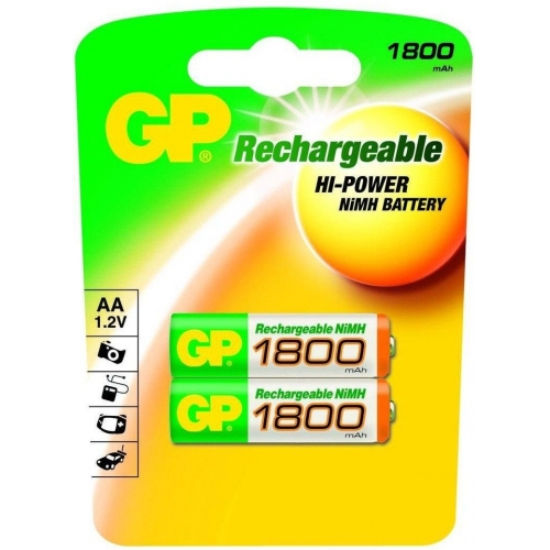 Купить Аккумулятор GP 180AAHC-UC2 1800mAh AA 2шт в интернет-магазине Ravta – самая низкая цена