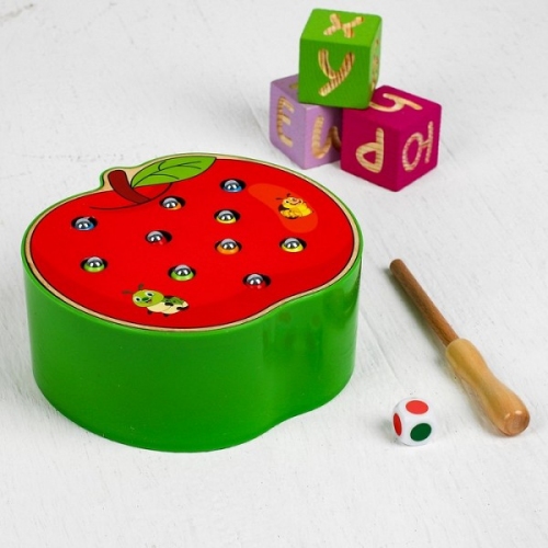 Купить Игра рыбалка магнитная "Спелое яблочко"  арт.4361139 в интернет-магазине Ravta – самая низкая цена