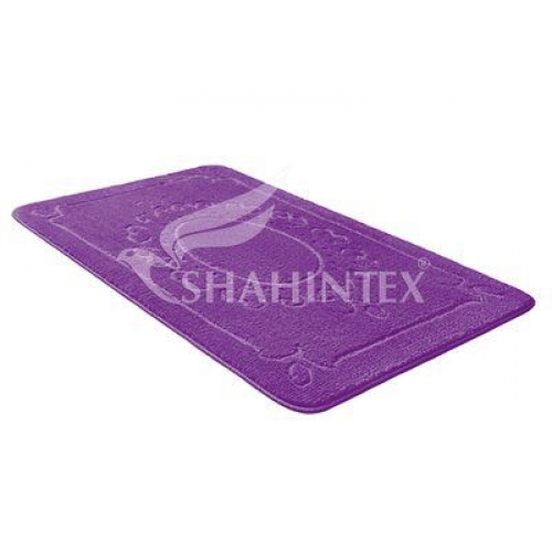 Купить Коврик для ванной Shahintex Эко фиолетовый 600*900мм 00932437 в интернет-магазине Ravta – самая низкая цена