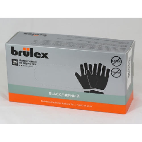 Купить 345002 Brulex Перчатки нитриловые , размер L (упак. 100 шт.) в интернет-магазине Ravta – самая низкая цена