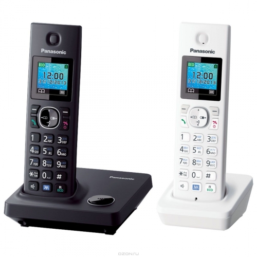 Купить Телефон DECT Panasonic KX-TG7852 в интернет-магазине Ravta – самая низкая цена