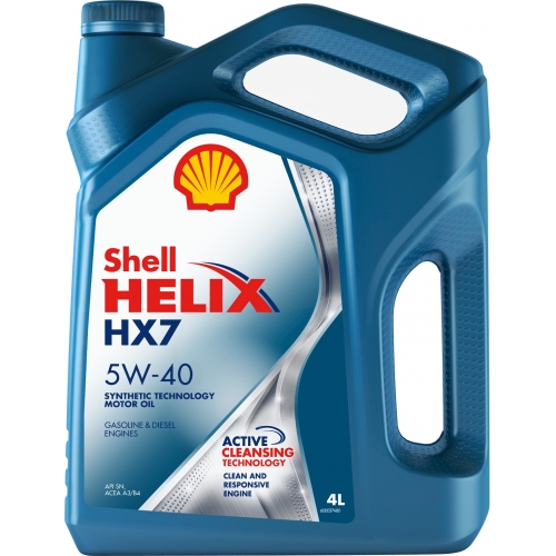 Купить Масло моторное Shell Helix HX7 5W-40 (4л) в интернет-магазине Ravta – самая низкая цена