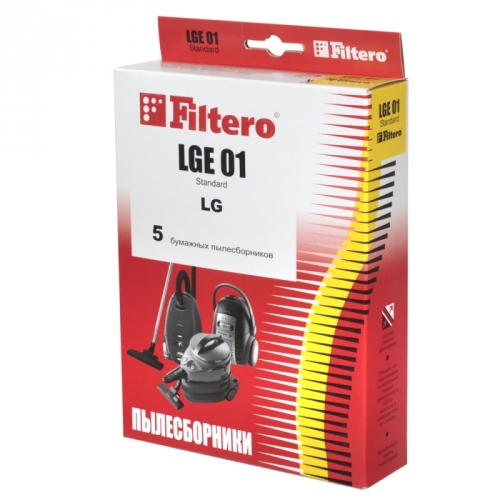 Купить Пылесборник Standard FILTERO LGE-01 (5), бумажные в интернет-магазине Ravta – самая низкая цена