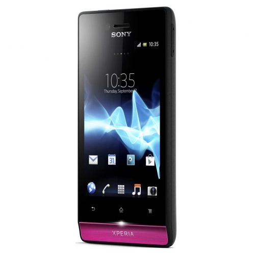 Купить Смартфон Sony ST23i Xperia Miro (черный/розовый) в интернет-магазине Ravta – самая низкая цена