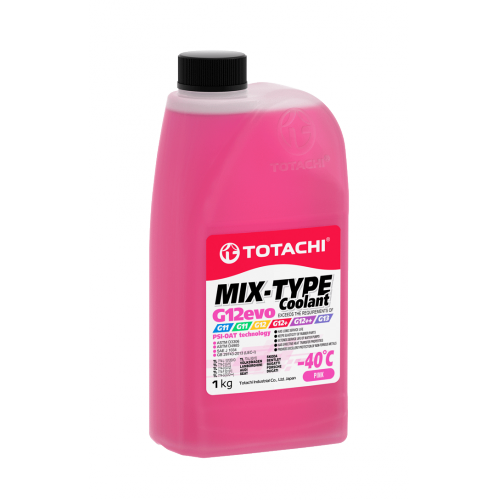 Купить Охлаждающая жидкость TOTACHI MIX-TYPE COOLANT Pink -40C G12evo 1кг в интернет-магазине Ravta – самая низкая цена