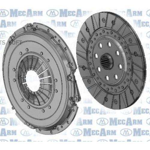 Купить MK9677D MecArm Комплект сцепления в интернет-магазине Ravta – самая низкая цена