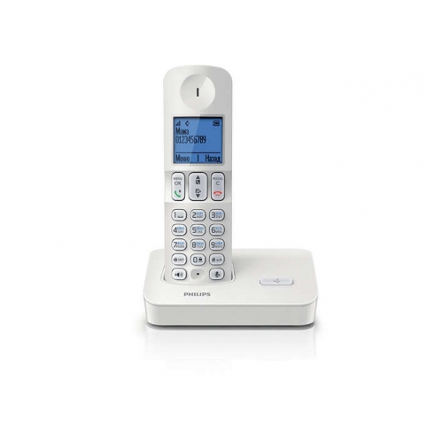 Купить Телефон DECT Philips D4001W (белый) в интернет-магазине Ravta – самая низкая цена