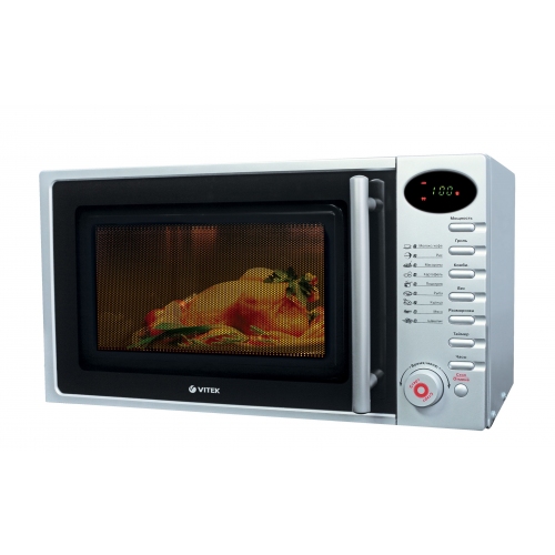 Купить Микроволновая печь Vitek VT-1694S (серебристый) в интернет-магазине Ravta – самая низкая цена
