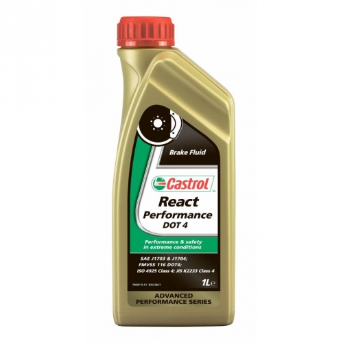 Купить Тормозная жидкость CASTROL React Performance DOT 4 (1л) в интернет-магазине Ravta – самая низкая цена