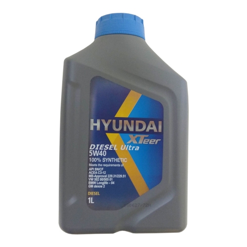 Купить Масло HYUNDAI XTeer Diesel Ultra 5W-40 (1л) SN/CF в интернет-магазине Ravta – самая низкая цена