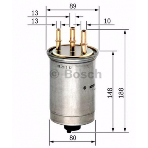 Купить (0450906508) Bosch Фильтр топл (10 мм = диаметр резьбы под датчик воды) в интернет-магазине Ravta – самая низкая цена