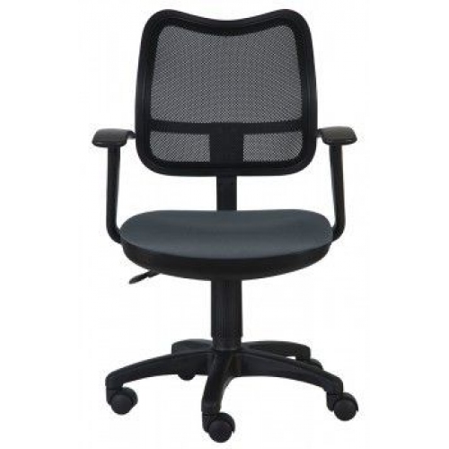 Купить Кресло Бюрократ CH-797AXSN/26-25 спинка сетка черный сиденье серый подлокотники T-образные в интернет-магазине Ravta – самая низкая цена