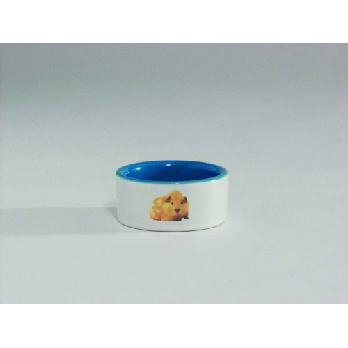 Купить Миска керамическая с изображением хомяка, голубая 120мл*7,5см в интернет-магазине Ravta – самая низкая цена