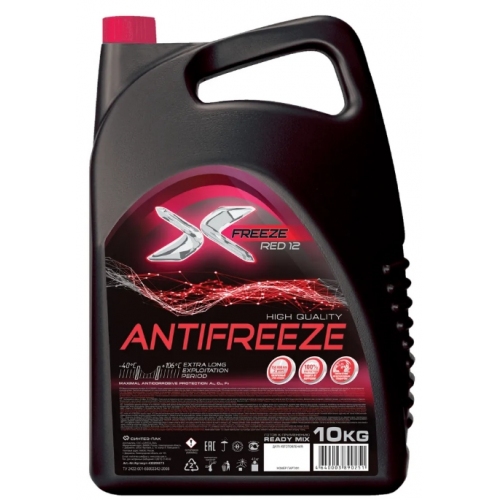 Купить Антифриз X-Freeze Red/Carbox (красный) 10кг "2" в интернет-магазине Ravta – самая низкая цена