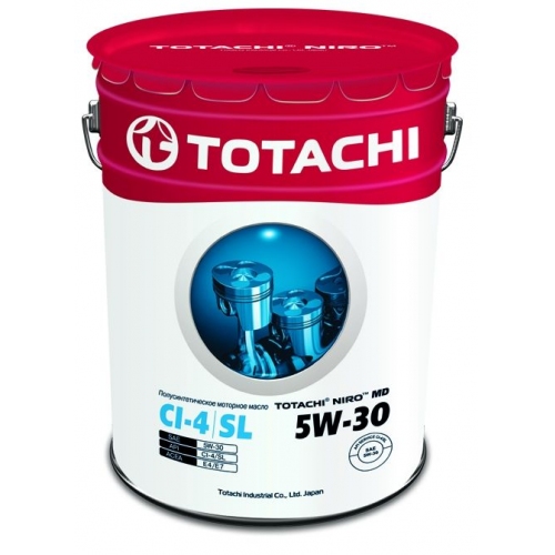Купить Масло TOTACHI NIRO MD Semi-Synthetic CI-4/SL 5W-30 (16.5кг) в интернет-магазине Ravta – самая низкая цена