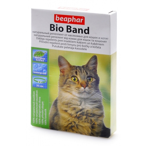 Купить Beaphar Ошейник от насекомых д/кошек и котят Bio 35см в интернет-магазине Ravta – самая низкая цена