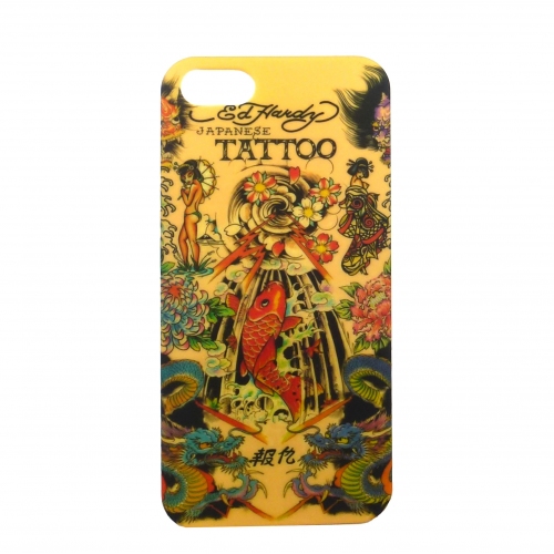 Купить Чехол-накладка Ed Hardy - Japanese Tattoo для iPhone 5 в интернет-магазине Ravta – самая низкая цена