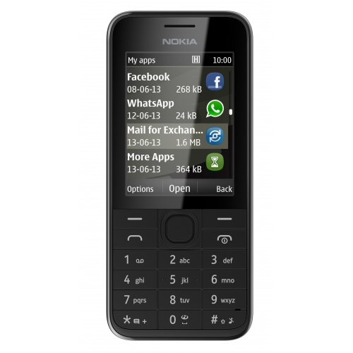 Купить Мобильный телефон Nokia 208 (черный) в интернет-магазине Ravta – самая низкая цена