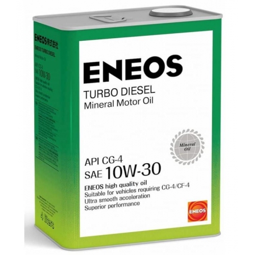 Купить Масло моторное ENEOS Turbo Diesel 10W-30 СG-4 4л в интернет-магазине Ravta – самая низкая цена