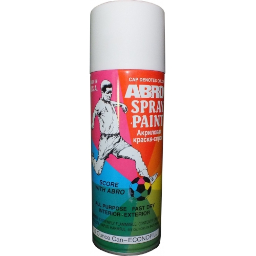Купить ABRO Краска, белая, матовая (473 мл) в интернет-магазине Ravta – самая низкая цена