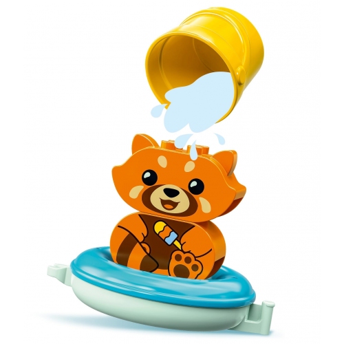 Купить LEGO. Конструктор 10964 "Duplo Bath Time Fun Floating" (Приключения в ванной Красная панда на плоту) в интернет-магазине Ravta – самая низкая цена