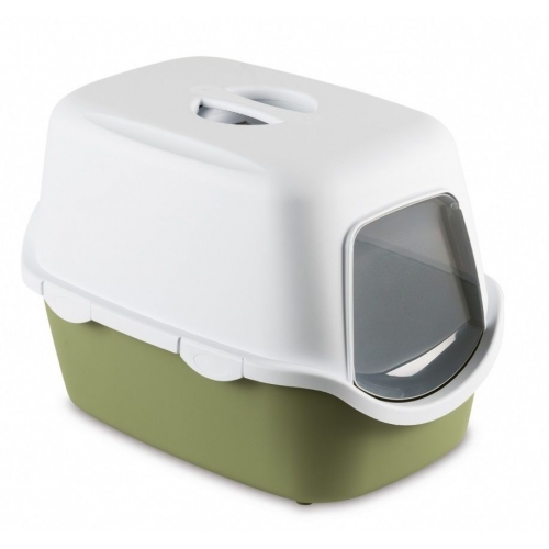 Купить Туалет закрытый Stefanplast Cathy, зеленый с угольным фильтром, 56*40*40см в интернет-магазине Ravta – самая низкая цена