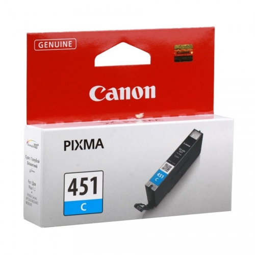 Купить Картридж струйный Canon CLI-451C/M/Y/Bk 6524B004 голубой/пурпурный/желтый/черный for PIXMA iP7240/MG в интернет-магазине Ravta – самая низкая цена