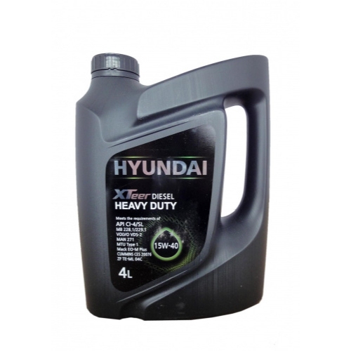 Купить Моторное масло HYUNDAI XTeer Heavy Duty SAE 15W-40 (4л) в интернет-магазине Ravta – самая низкая цена