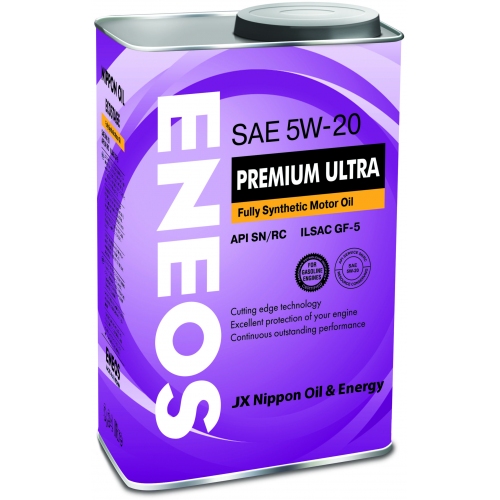 Купить Масло ENEOS Premium Ultra 100% Synt. SN 5/20 (0.94л) в интернет-магазине Ravta – самая низкая цена