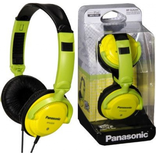 Купить Наушники Panasonic RP-DJS200 (желтый) в интернет-магазине Ravta – самая низкая цена