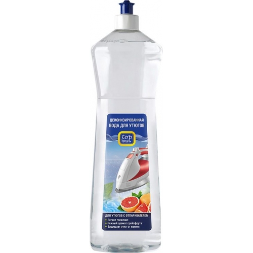 Купить Деионизированная вода с ароматом грейпфрута TOP HOUSE 391275 для утюгов с отпаривателем (1л) в интернет-магазине Ravta – самая низкая цена