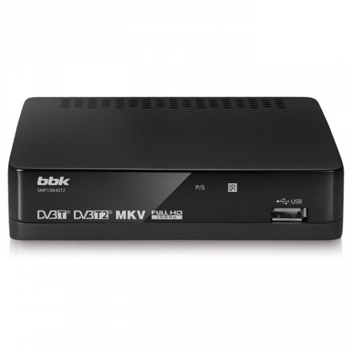 Купить Ресивер DVB-T2 BBK SMP-136HDT2 т.серый в интернет-магазине Ravta – самая низкая цена