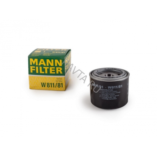 Купить W811/81 Mann Фильтр масляный (P502022) в интернет-магазине Ravta – самая низкая цена