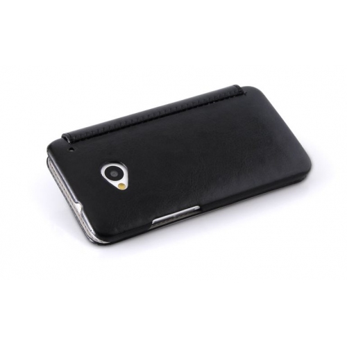 Купить Кожаный чехол HOCO Crystal folder protective case для HTC ONE (черный) в интернет-магазине Ravta – самая низкая цена