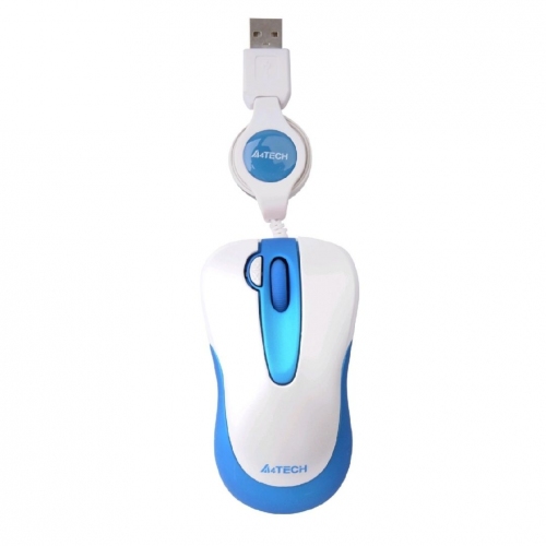 Купить Мышь A4Tech N-60F-4 V-Track Padless USB White+Blue в интернет-магазине Ravta – самая низкая цена