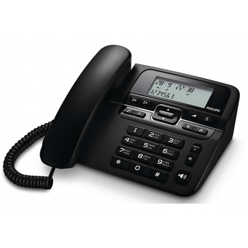 Купить Телефон проводной Philips CRD200B/51 (Black) в интернет-магазине Ravta – самая низкая цена