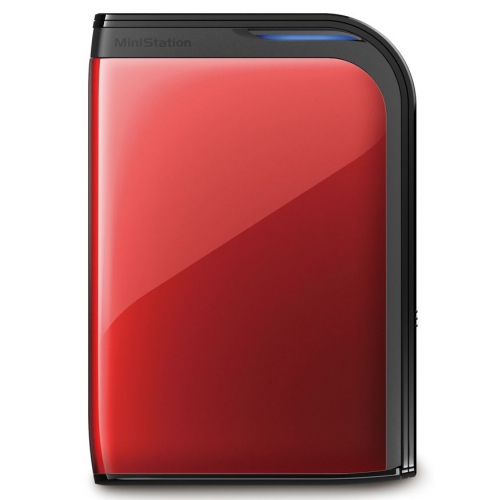 Купить Жесткий диск Buffalo 500Gb 2.5" MiniStation Extreme Red (HD-PZ500U3R-RU) в интернет-магазине Ravta – самая низкая цена