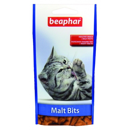 Купить Beaphar Лакомство для вывода шерсти, курица Malt Bits malt paste, 75шт. в интернет-магазине Ravta – самая низкая цена
