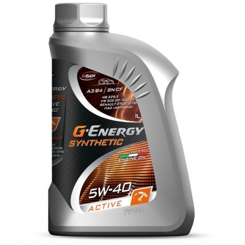 Купить Масло моторное G-Energy Synthetic Active 5W-40 1л в интернет-магазине Ravta – самая низкая цена