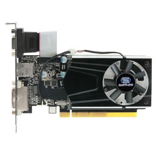 Купить Видеокарта Sapphire PCI-E ATI R7 240 1G Radeon R7 240 1024Mb 64bit DDR3 780/800 DVI/HDMI/CRT/HDCP bu в интернет-магазине Ravta – самая низкая цена