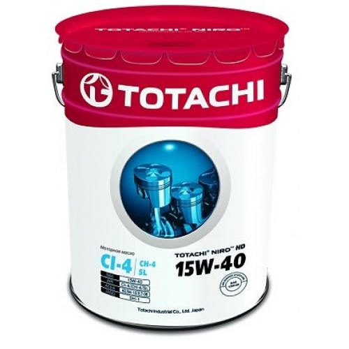 Купить Масло моторное TOTACHI NIRO HD CI-4/CH-4/SL 15W-40 (16.5кг) в интернет-магазине Ravta – самая низкая цена