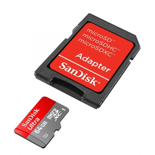 Купить Флеш карта microSDHC 64Gb Class10 Sandisk SDSDQUA-064G-U46A Android в интернет-магазине Ravta – самая низкая цена