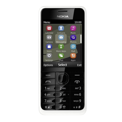 Купить Мобильный телефон Nokia 301 DS (белый) в интернет-магазине Ravta – самая низкая цена