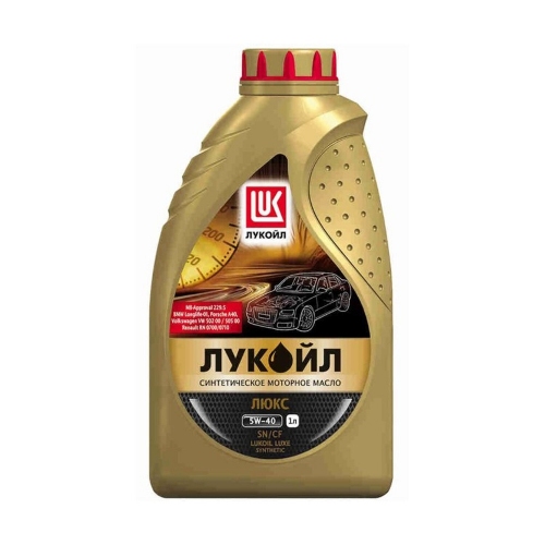 Купить Масло моторное Лукойл Люкс 5W-40 SN/CF 4л в интернет-магазине Ravta – самая низкая цена